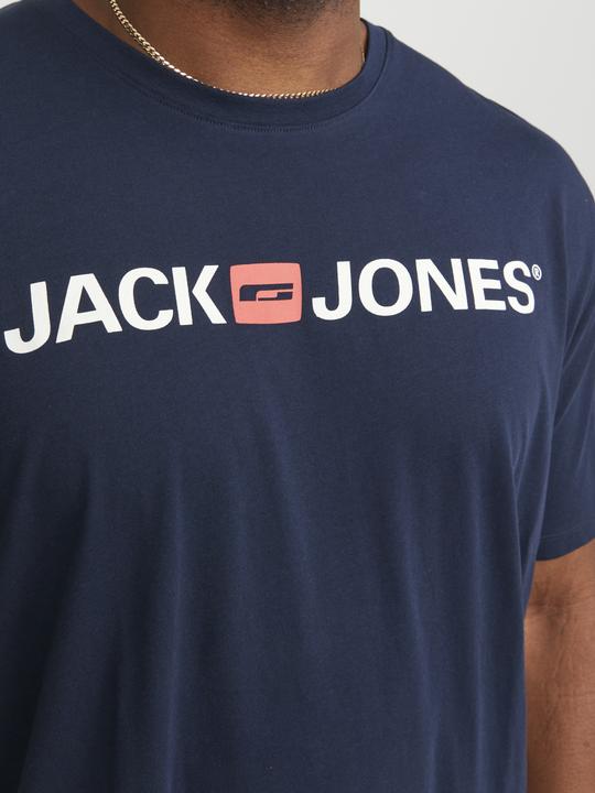 Produktbild Jack & Jones Baumwolljersey Plus size T-shirt (5XL)