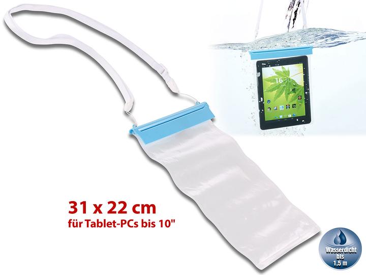 Image du produit Somikon Étui universel étanche pour iPad et tablette PC (iPad 4, iPad Air)