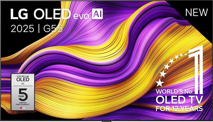 Produktbild LG OLED83G58LW (83", G5, OLED, 4K, 2025)