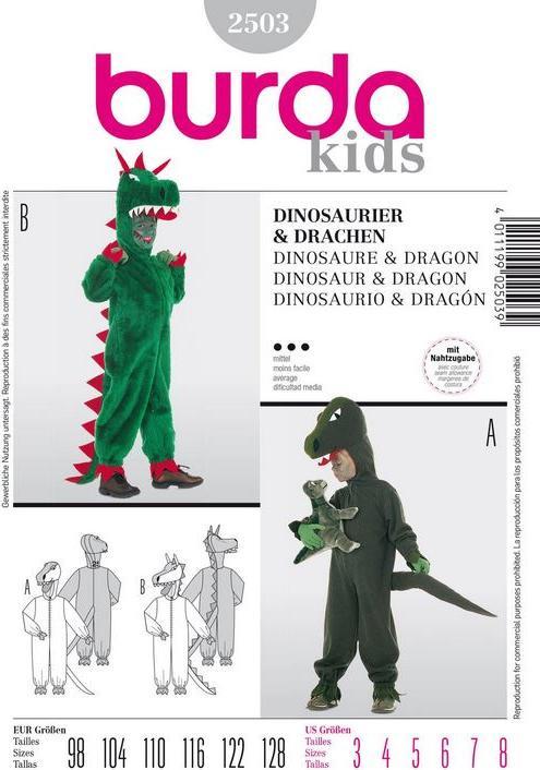 Image du produit Patrons Dinosaure Dragon