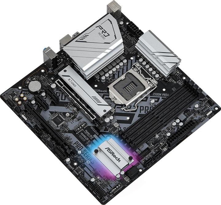 Produktbild AsRock Z590M Pro4 (LGA 1200, Intel Z590, mATX)