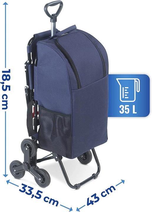 Immagine prodotto Wenko Carrello della spesa con sedile