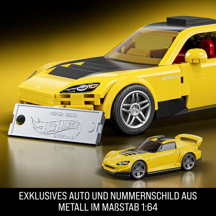 Produktbild Mattel Brick Shop Hot Wheels Speed Honda 1