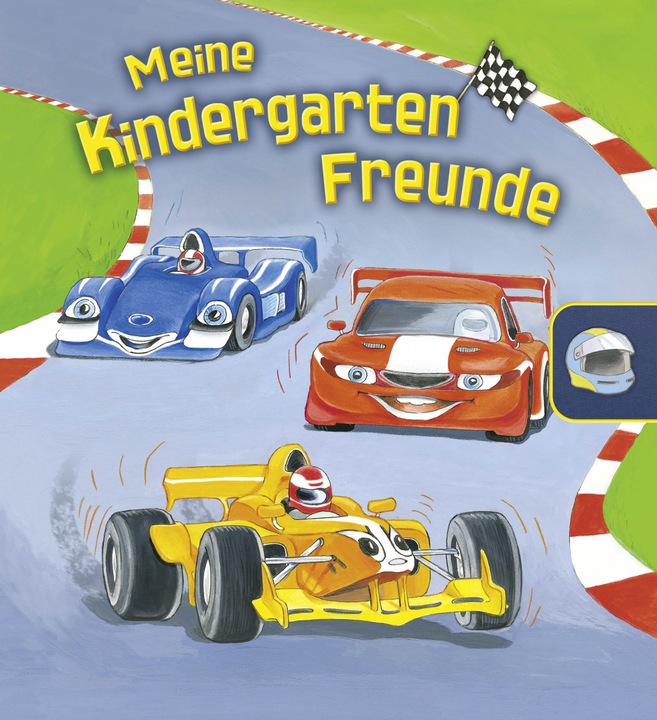 Produktbild Meine Kindergarten-Freunde (Rennautos) (Deutsch, Irmgard Paule, gondolino Eintragbücher, 2020)