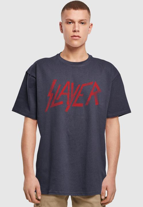 Produktbild Merchcode Slayer - Distressed Logo Heavy Oversize Tee - 170475 (3XL)
