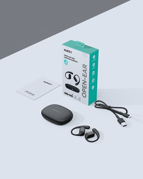 Image du produit Aukey SPORTS FIT OPEN-EAR - Écouteurs (35 h, Sans fil)