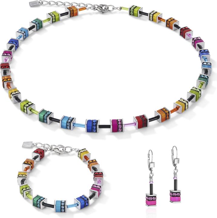 Immagine prodotto Coeur de Lion Collana GeoCube (Acciaio inossidabile, 60 cm)