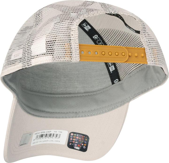 Actual product image New Era A-Frame Trucker Cap - Los Angeles Lakers Stone (One size)