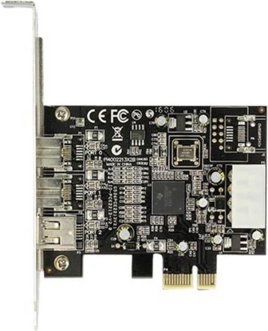 Produktbild Delock 89153, PCI-E x1 zu 2x 1394B + 1x 1394A