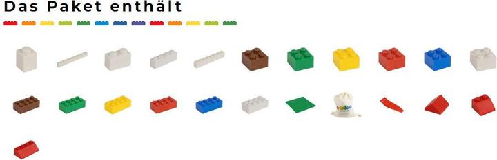Actual product image Q-Bricks Building blocks KINDERGARTEN House mix