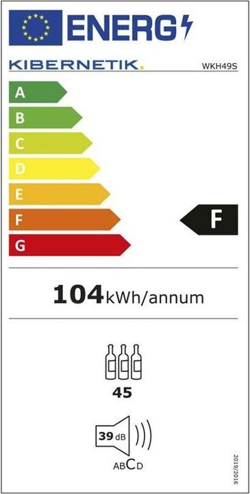 Energie-Label Kibernetik WKH49S