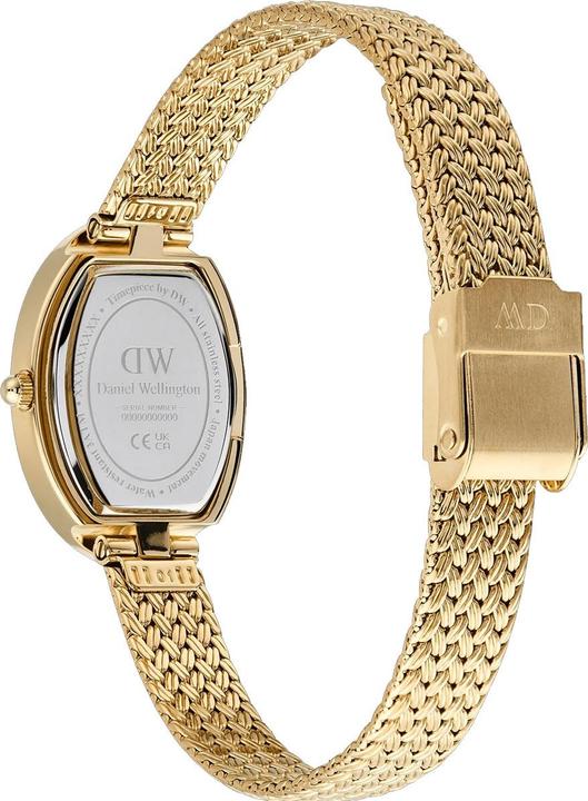 Produktbild Daniel Wellington Juliette Braided Mesh White Sunray Gold (Analoguhr)