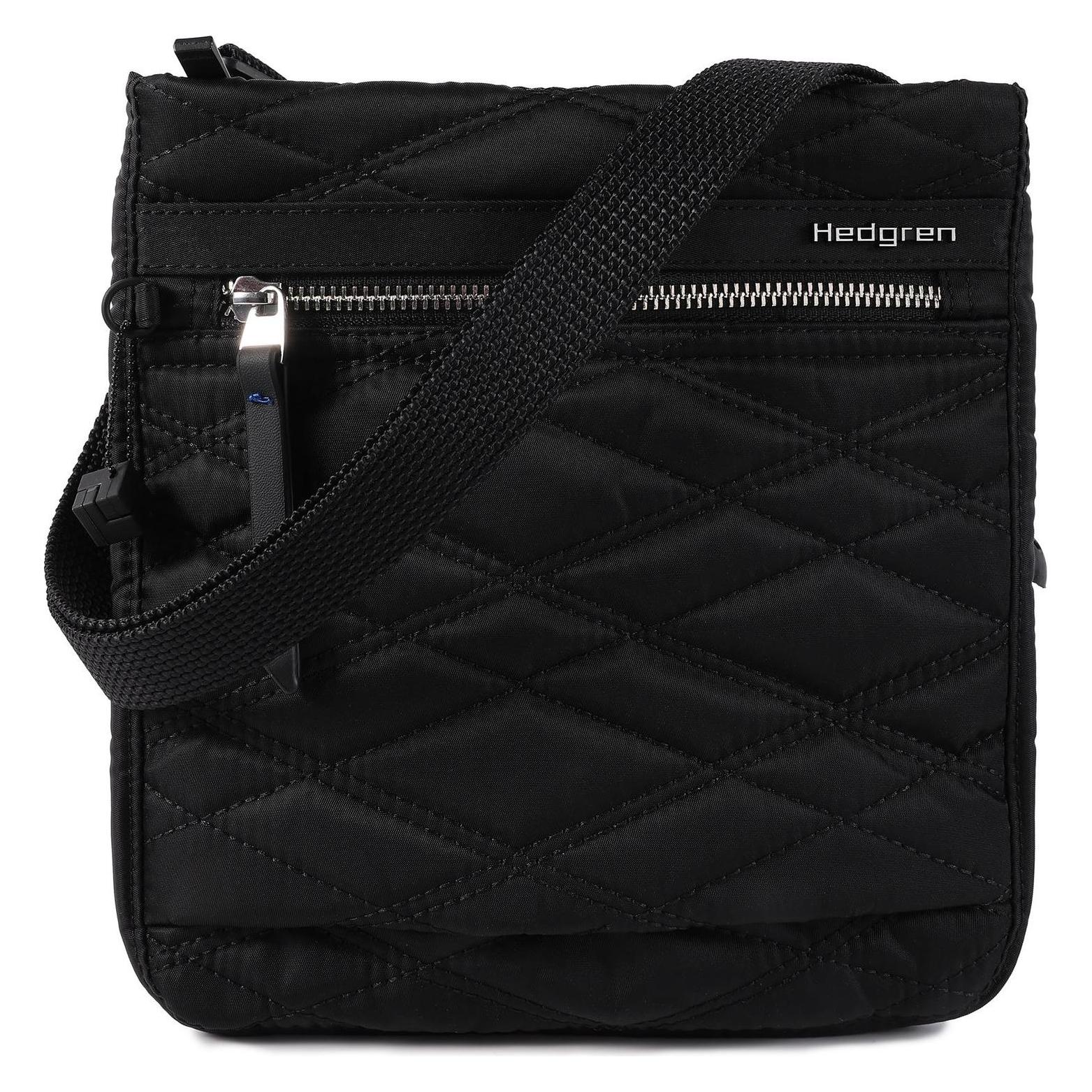 Hedgren, Damen, Handtasche, Inner City Leonce Small Vertical Crossover Rfid, Schwarz