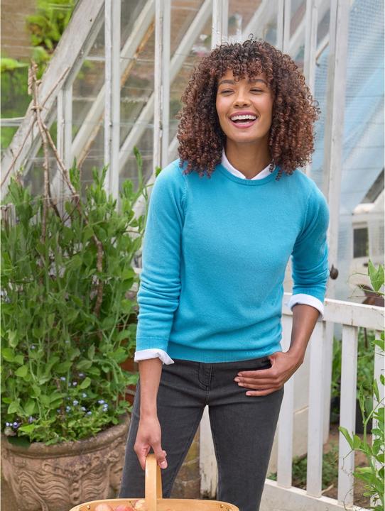 Produktbild Woolovers Pullover Rundhalsausschnitt Kaschmir (M)