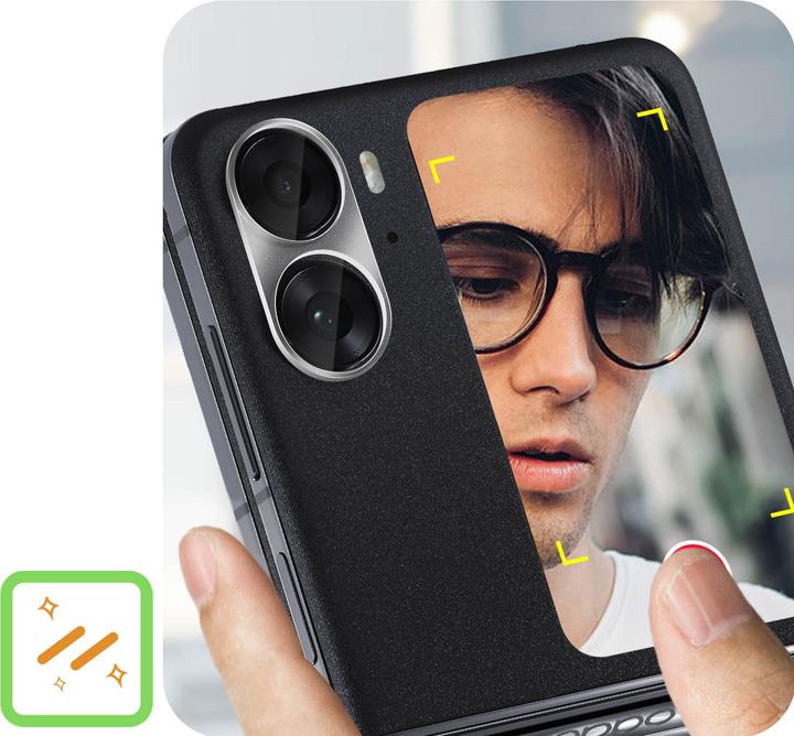 Actual product image Avizar Protective film, rear camera film, camera protection (2 pcs., Oppo Find N2 Flip)