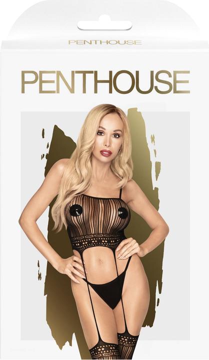 Produktbild Penthouse Lingerie Sex dealer - Two-in-one bodystocking - black (XL)