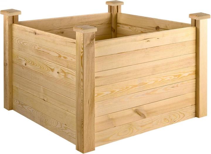 Immagine prodotto Dema Holz Hochbeet Pflanzbeet Blumenbeet Pflanzenbeet Gartenbeet Kiefer 104x104x77 cm