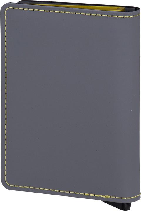 Actual product image Secrid Slimwallet Matte Grey Lime
