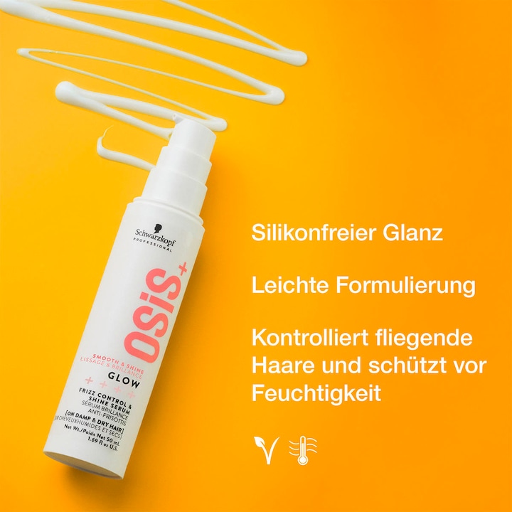 Produktbild Schwarzkopf Osis - Glow Frizz Control & Shine Serum (50 ml)