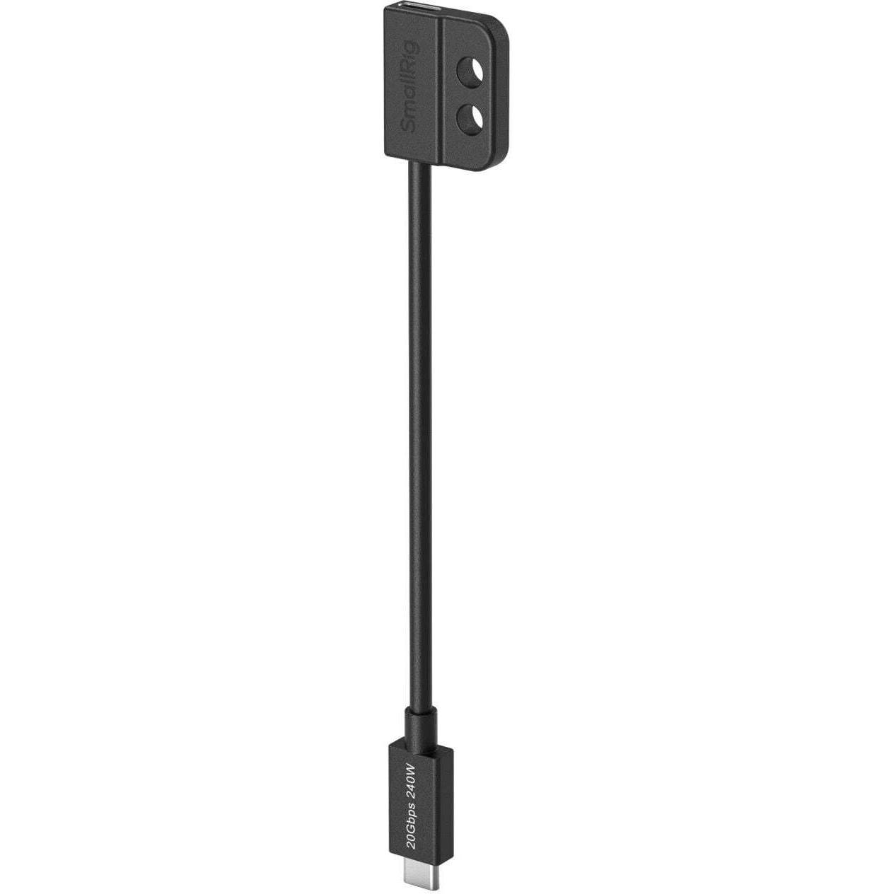 SmallRig Kabel Data USB Type-C - USB Type-C, 0.2 m (Cavo), Accessori video, Nero