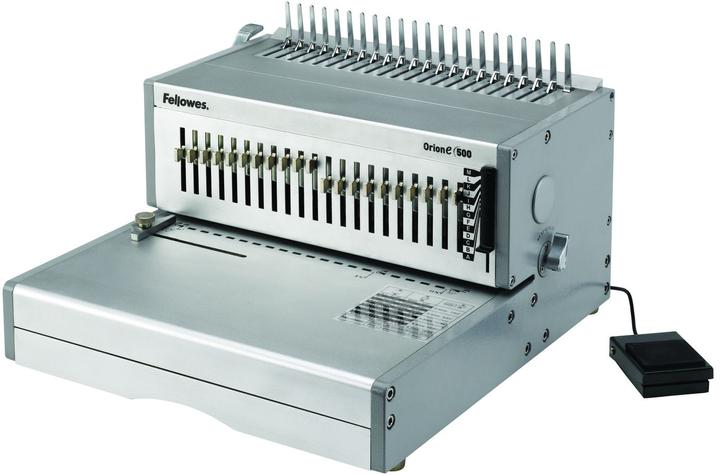 Actual product image Fellowes Orion-E 500 plastic binding machine (Comb binding)