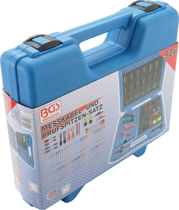 Actual product image BGS Measuring Cable and Probe Set 92 pcs.