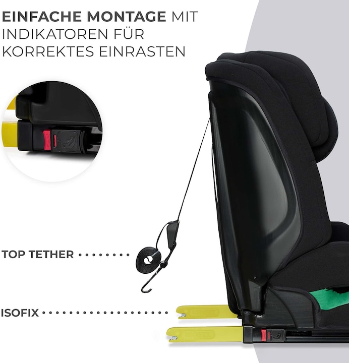 Actual product image KinderKraft Safety Fix 2 (Child seat, ECE R129/i-Size Standard)