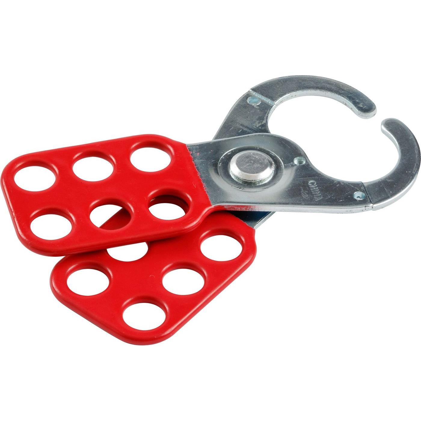 Brady, Etiketten, Lockout Verriegelungssysteme (Mehrfach-Schliessbügel), 25 mm, Rot (12 Stück/Packung) (805840)