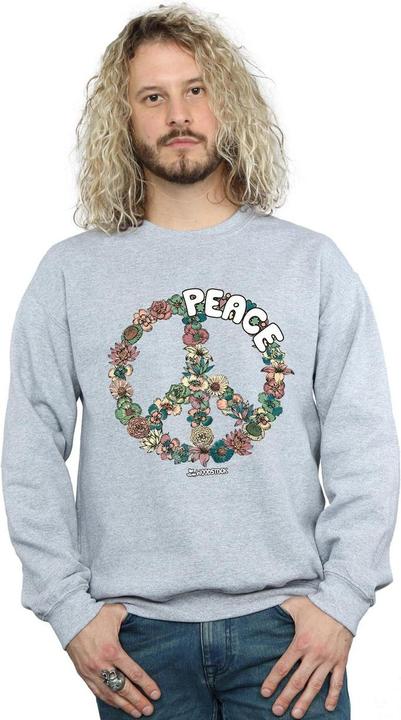 Immagine prodotto Woodstock Floral Peace Felpa Uomo (L)