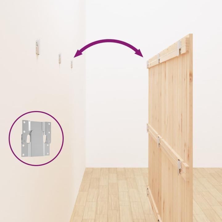 Produktbild vidaXL Wand-Kopfteil (204 x 3 x 110 cm)