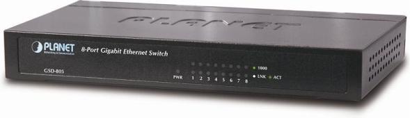 Immagine prodotto Planet Gsd-805 (8 Porti)
