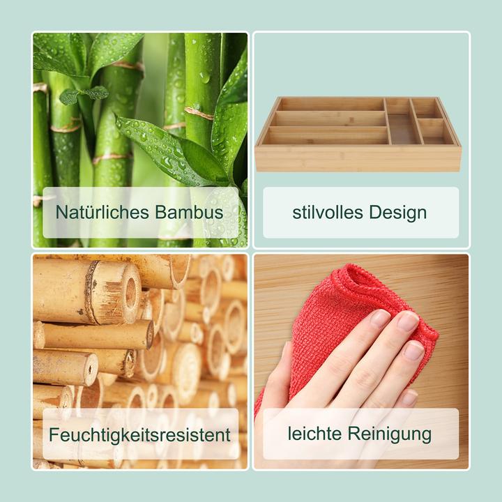 Produktbild Relaxdays Besteckkasten