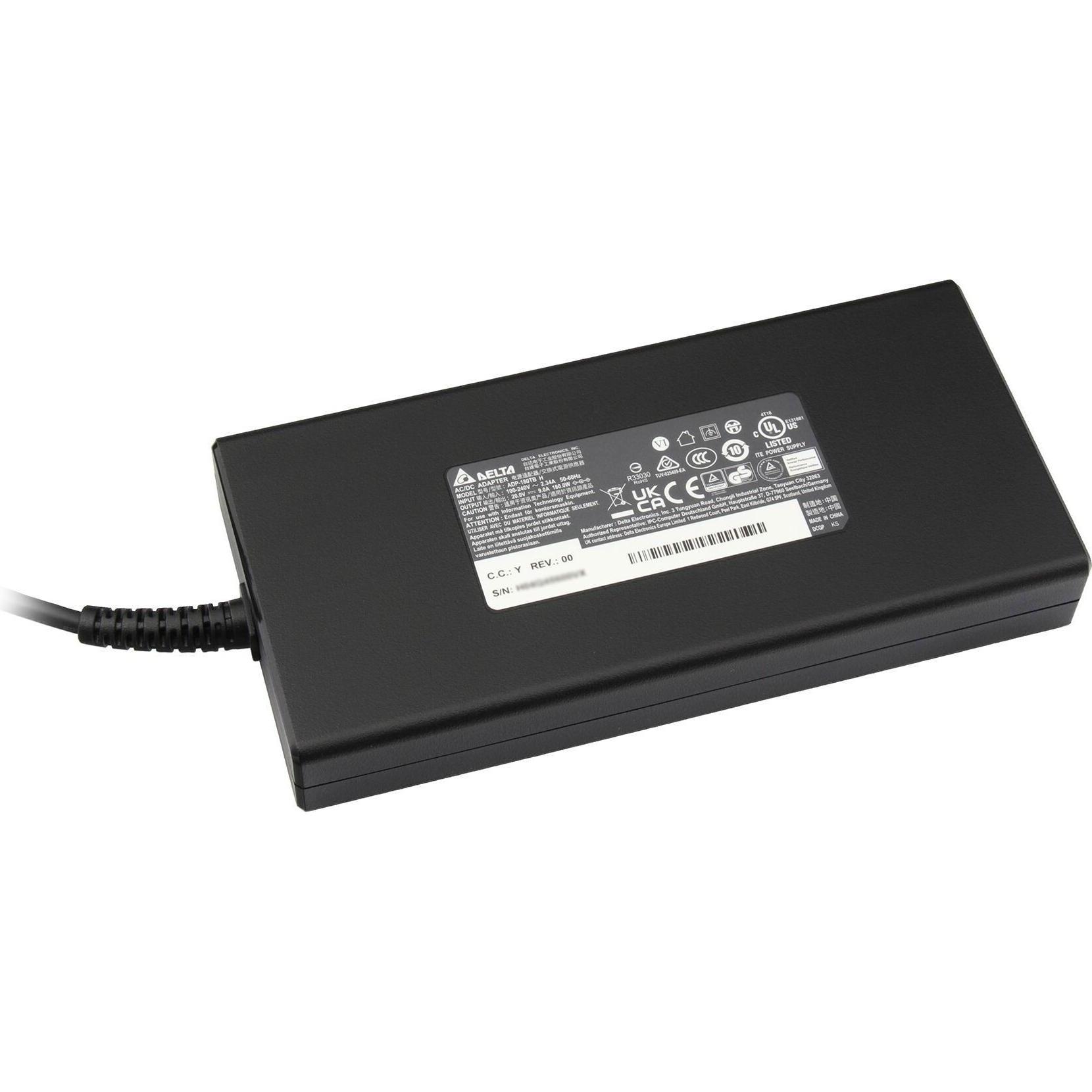 ASUS 0A001-00260600 (180 W), Notebook Netzteil, Schwarz