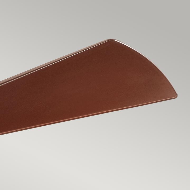 Actual product image Elstead Lighting Ferron silent ceiling fan Ø152cm DC motor + remote control Oil brushed bronze