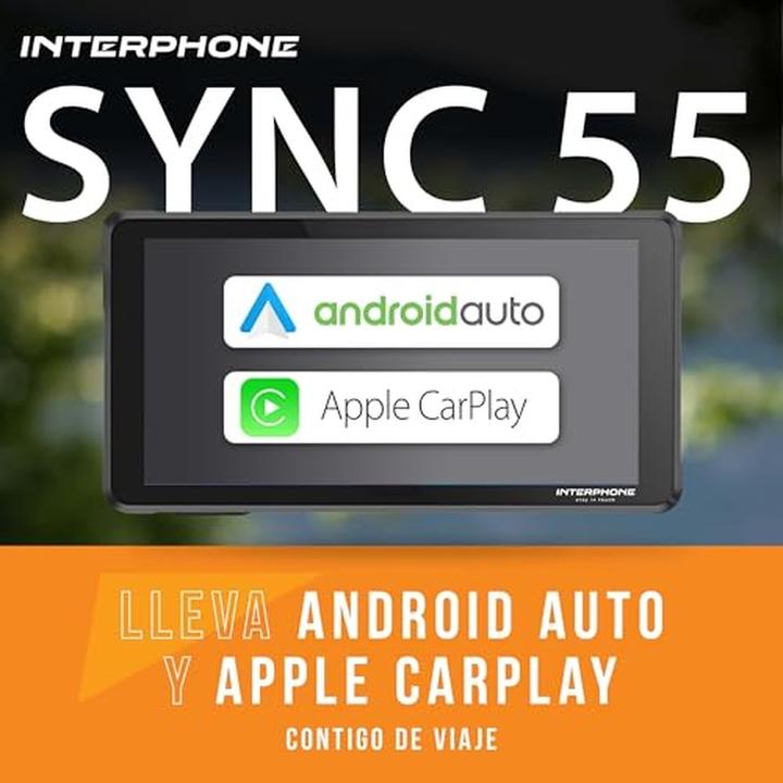 Produktbild Interphone Moto Display Ridesync (5.50")