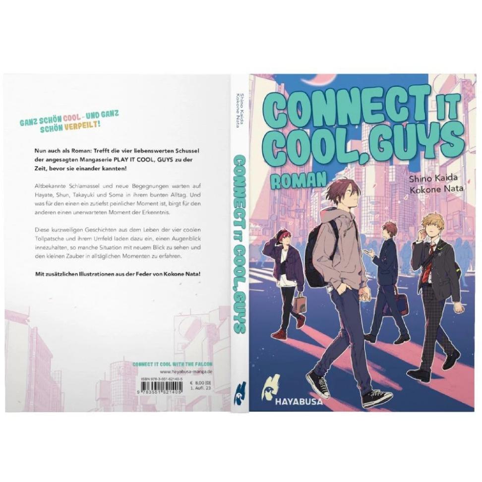 Thumbnail - Connect it Cool, Guys, Belletristik von Anne Klink, Kokone Nata, Shino Kaida