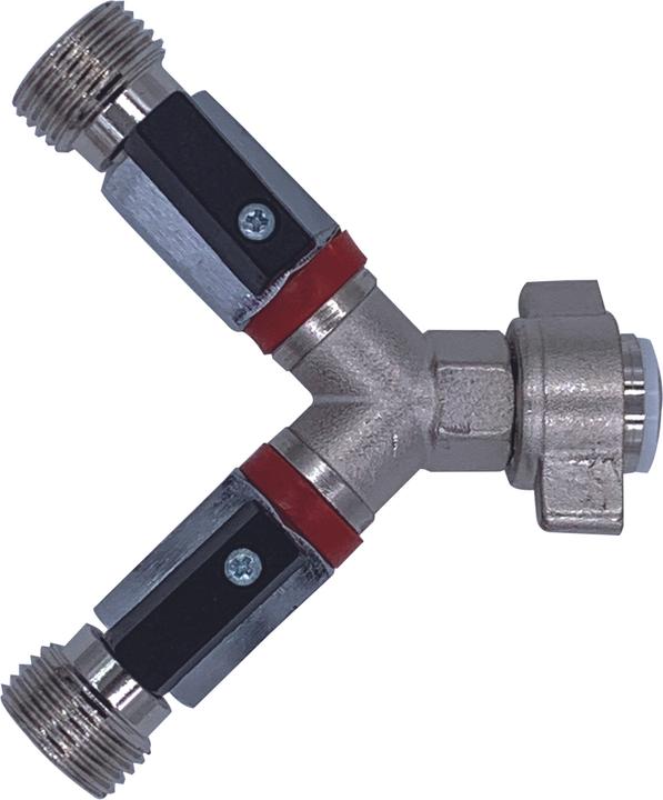 Produktbild Ich-zapfe Absperrhahn, Absperrventil 2-leitig, für Druckminderer
