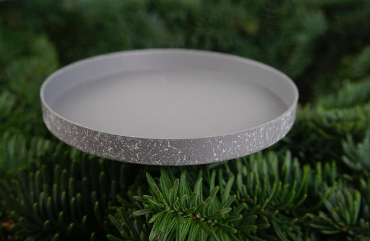 Produktbild Novaliv 4x Kerzenpick Flach 6,5 cm GRAU