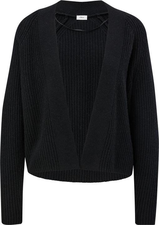 Produktbild s.Oliver Strickjacke Kurzer Cardigan aus Wollmix (46)
