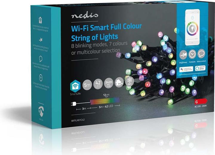 Actual product image Nedis SmartLife Decorative LED Wi-Fi Android™ / IOS (5 m)