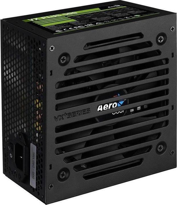 AeroCool PGS VX-500plus AEROPGSVX-500PLUS-80 Netzteil (500 W, Aktiv) (500 W)