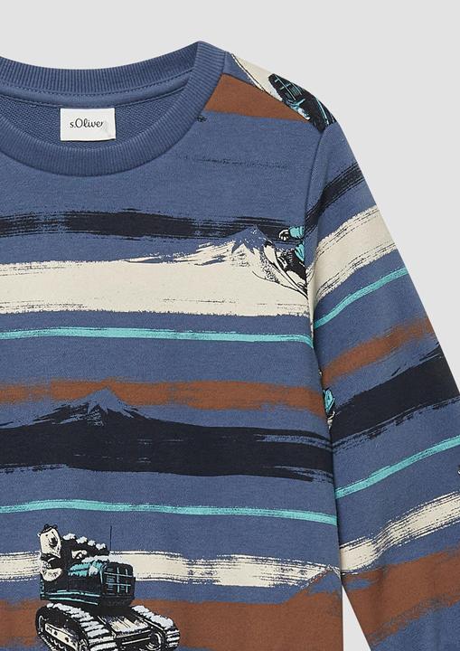 Immagine prodotto S.Oliver Sweatshirt Sweatshirt mit All-over-Print (98)