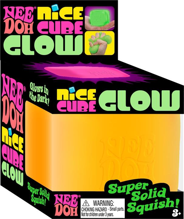 NeeDoh Nice Cube Glow Fidget Toy