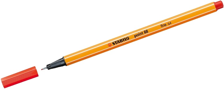 Actual product image STABILO point 88 Fineliner (Carmine, 1 x)