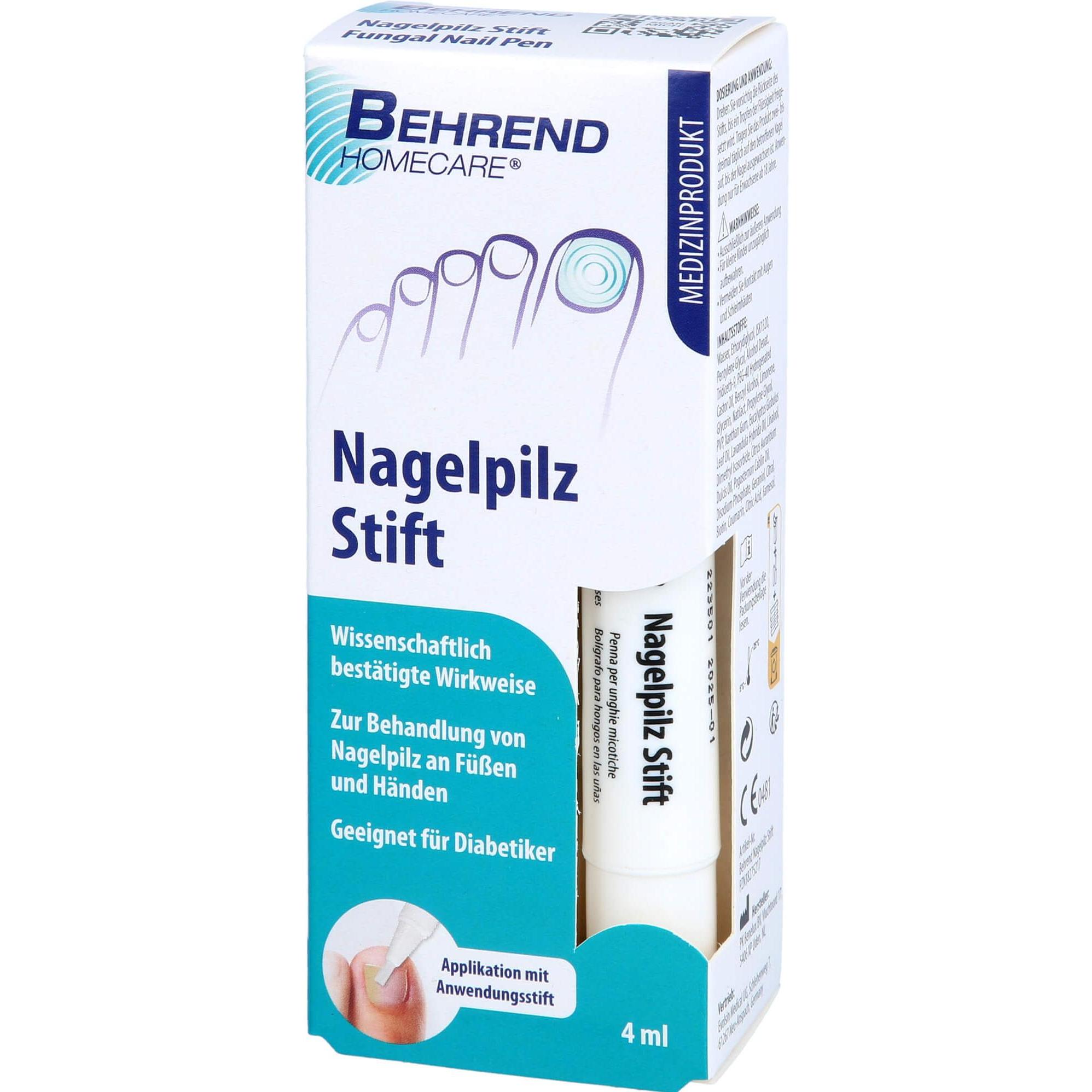 Evolsin, Nagelpflegemittel, Behrend Nagelpilz Stift, 4 ml STI (4 ml)