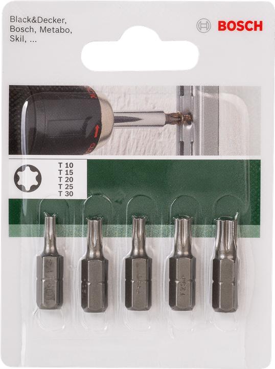 Produktbild Bosch Zubehör Schrauberbit-Set (Innensechsrund TX)