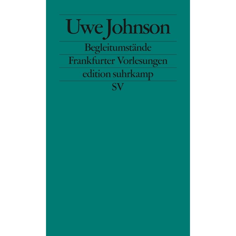 Begleitumstände, Sachbücher von Uwe Johnson
