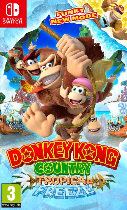 Produktbild Nintendo Donkey Kong Country: Tropical Freeze (Switch, IT)