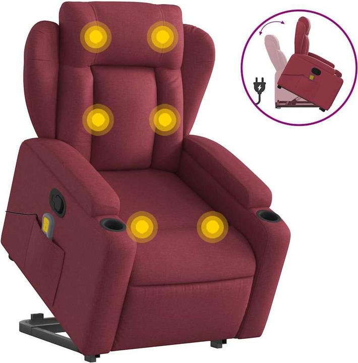 Image du produit vidaXL Massagesessel mit Aufstehhilfe