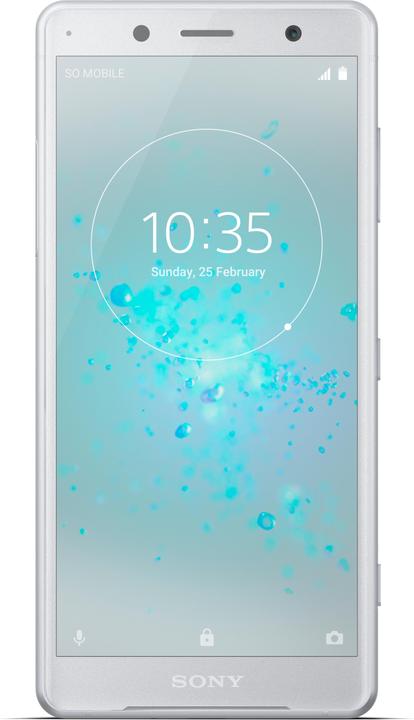 Immagine prodotto Sony Xperia XZ2 Compact UE (64 GB, White Silver, 5", Doppia SIM Ibrida, 4G)